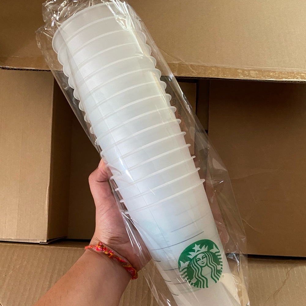 15 pack Venti Starbucks Reusable Cold Cup